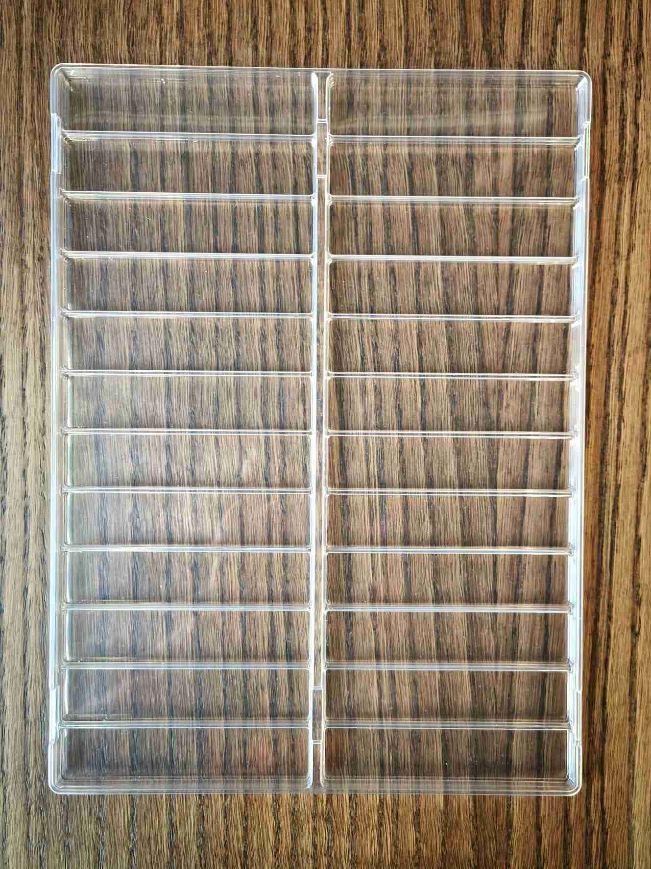 Bandeja clasificadora, 21 mm (24 hileras)