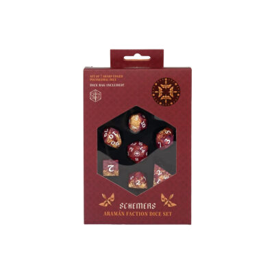 Aramán Faction Dice Set: Schemers