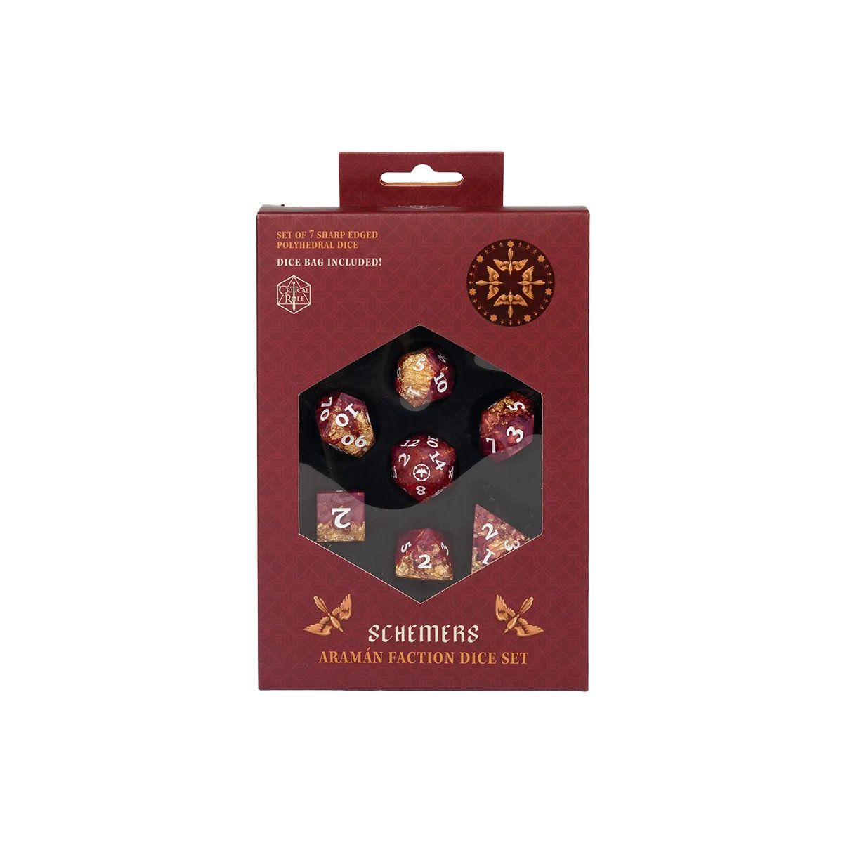Aramán Faction Dice Set: Schemers