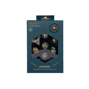 Aramán Faction Dice Set: Soldiers