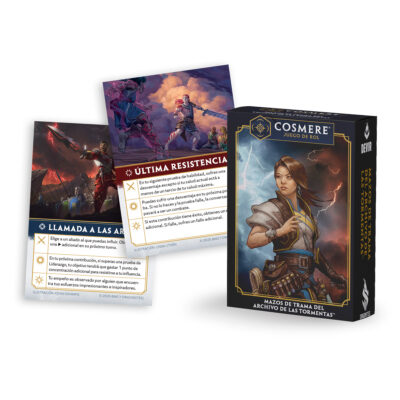 PREVENTA Cosmere: Juego de Rol - Mazos de trama
