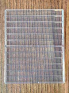 Bandeja 13mm, 12 hileras