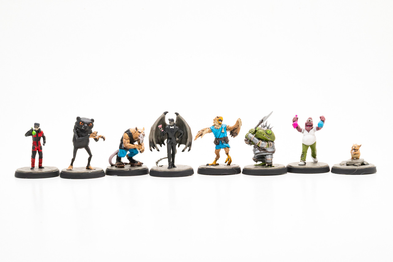 PREVENTA Dungeon Crawler Carl RPG: Mobs of Mordecai Minis Set 3 - Imagen 2