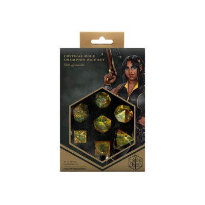 Critical Role Champion Dice Set: Veth Brenatto
