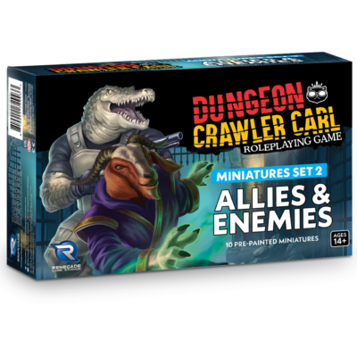 PREVENTA Dungeon Crawler Carl RPG: Allies & Enemies Minis Set 2
