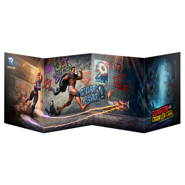 PREVENTA Dungeon Crawler Carl RPG: GM Screen & tokens