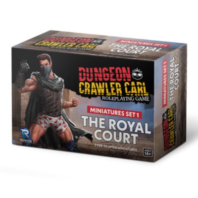 PREVENTA Dungeon Crawler Carl RPG: The Royal Court Minis Set 1