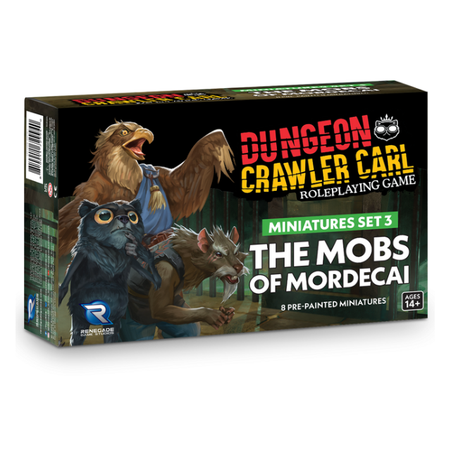 PREVENTA Dungeon Crawler Carl RPG: Mobs of Mordecai Minis Set 3