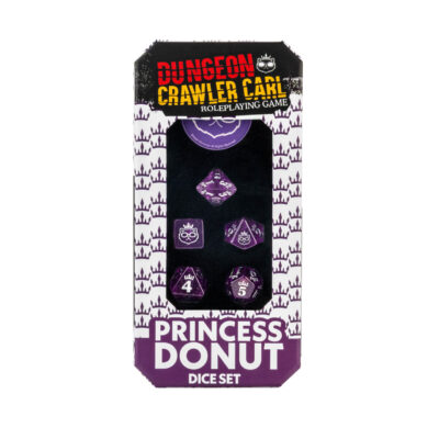PREVENTA Dungeon Crawler Carl RPG: Princess Donut Dice Set