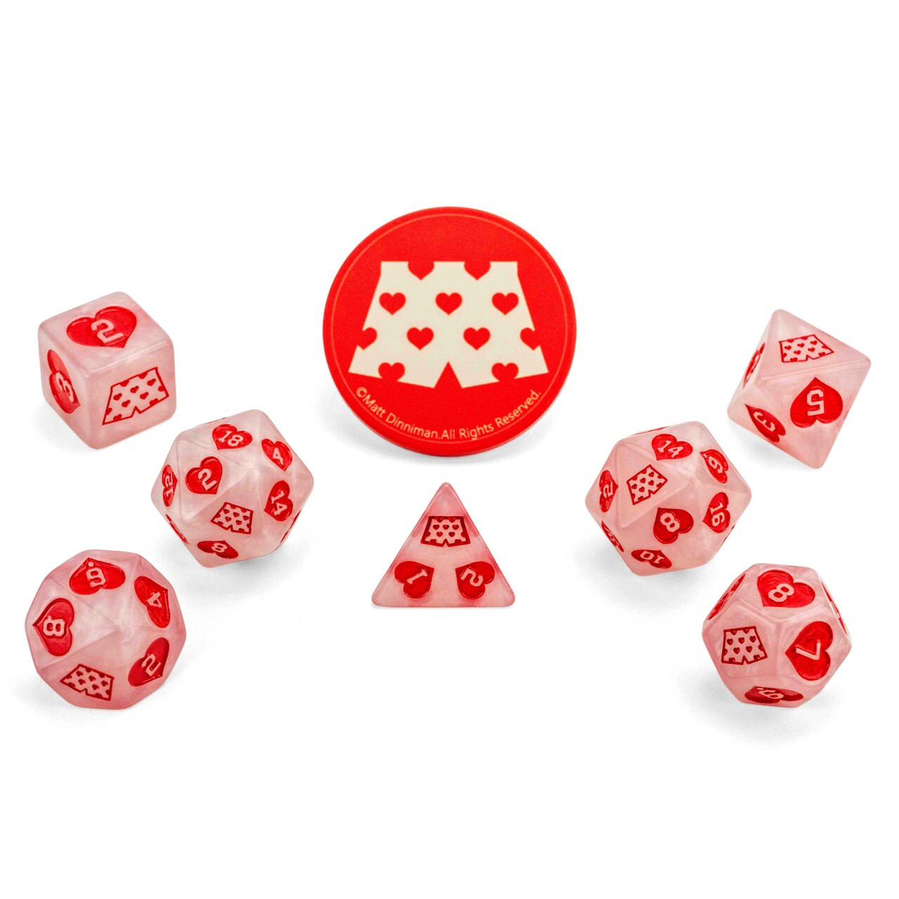 PREVENTA Dungeon Crawler Carl RPG: Carl's Enchanted Big Boi Boxers Dice Set - Imagen 3