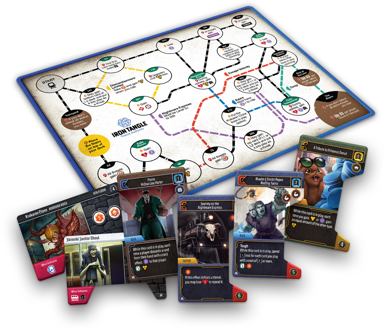 PREVENTA Dungeon Crawler Carl Unstoppable: Iron Tangle Expansion - Imagen 2