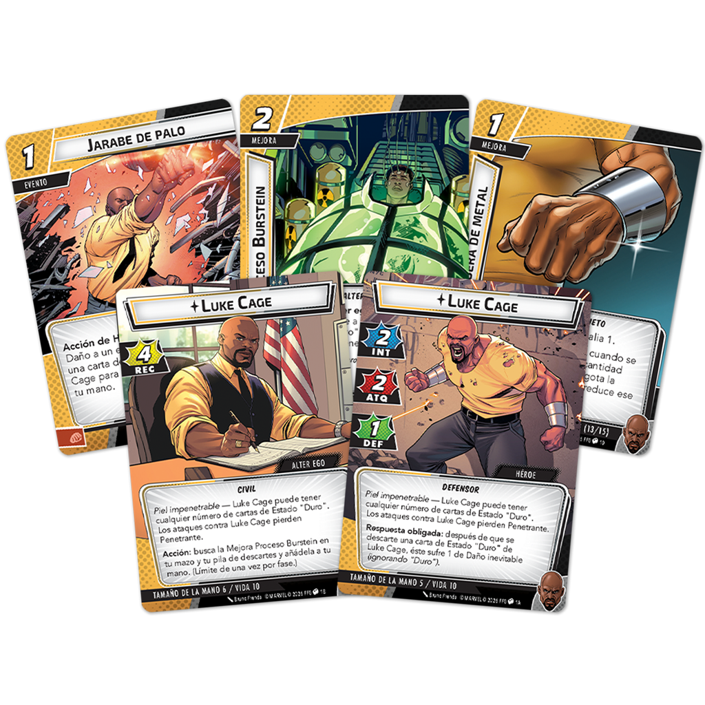 PREVENTA Marvel Champions: Luke Cage - Imagen 2