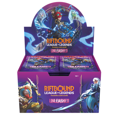 Riftbound: Unleashed Booster Display